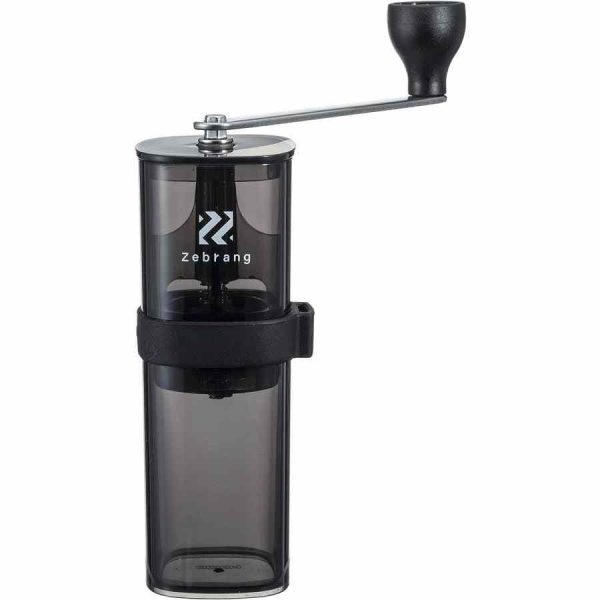 Moinho de café Hario Zebrang, elegante e prático para moer grãos frescos. Aprecie um café delicioso todos os dias!