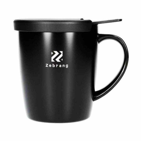 Caneca para cafeteira isolada Hario Zebrang 300 ml - Mantém o café quente por mais tempo, design exclusivo em zebra, ideal para apreciadores de café.