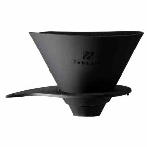 Gotejador Hario Zebrang V60 plano tamanho 02 para café de qualidade premium. Aprecie o sabor perfeito. Compre online agora!