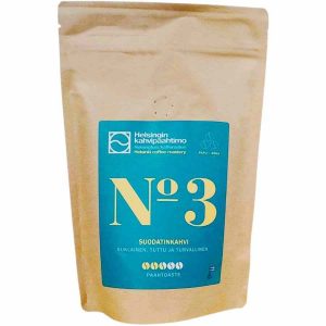 Delicie-se com a extraordinária Mistura de torra de café de Helsínquia nº 3, o seu café perfeito todas as manhãs!