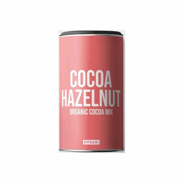 Delicioso híbrido: Hygge Pó Bebível de Cacau Orgânico e Avelã 250 g para momentos acolhedores em casa. Experimente já!