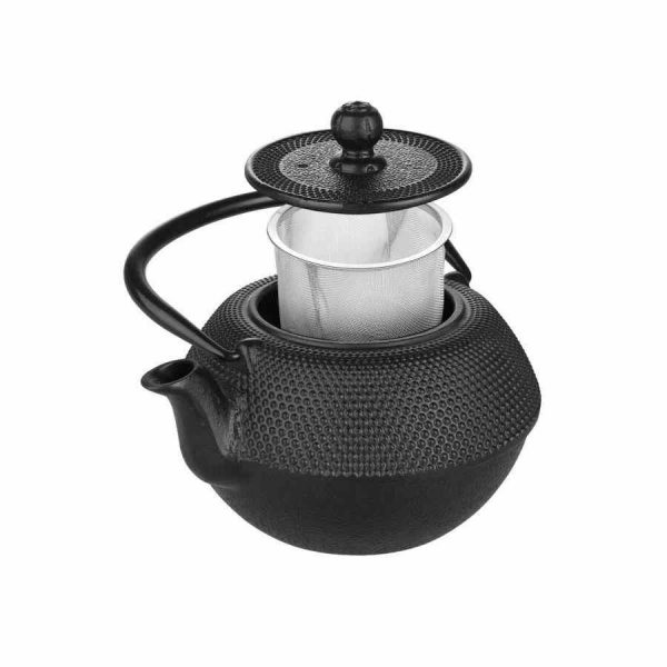 Bule de Ferro Fundido Ibili 300 ml, resistente e elegante para preparar o chá perfeito em casa ou no escritório. Compre agora!