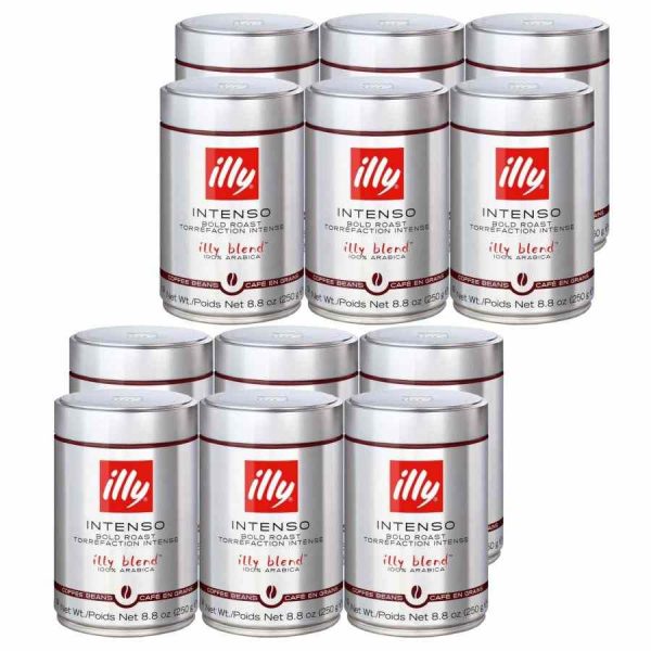 Café Illy Espresso Intenso 250 g - Saboreie um expresso intenso e encorpado. Compre café gourmet online de alta qualidade.