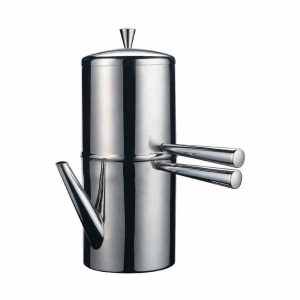 Cafeteira Napolitana Cuccumella em Aço ILSA - Preparação tradicional de café. Design de alta qualidade para sua cozinha. Compre online agora!