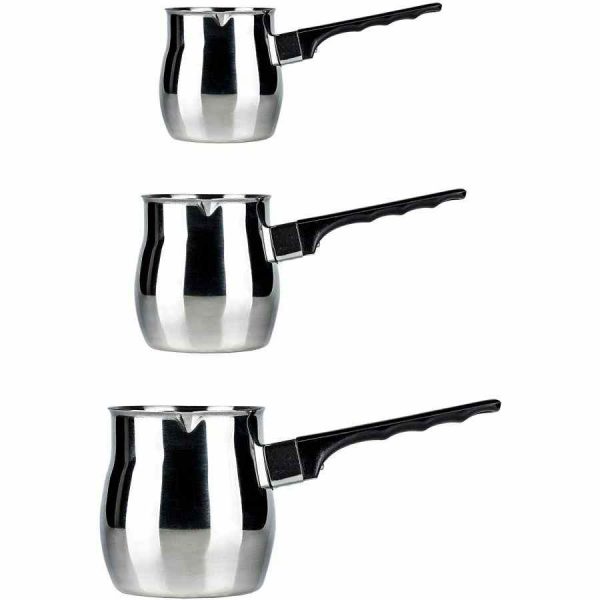 Cafeteira turca ILSA Ibrik de aço inoxidável para café aromático e delicioso. Compre online e aproveite!