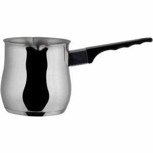 Prepare café autêntico com a elegante Cafeteira turca ILSA Ibrik em aço inoxidável - qualidade superior para sua rotina matinal!
