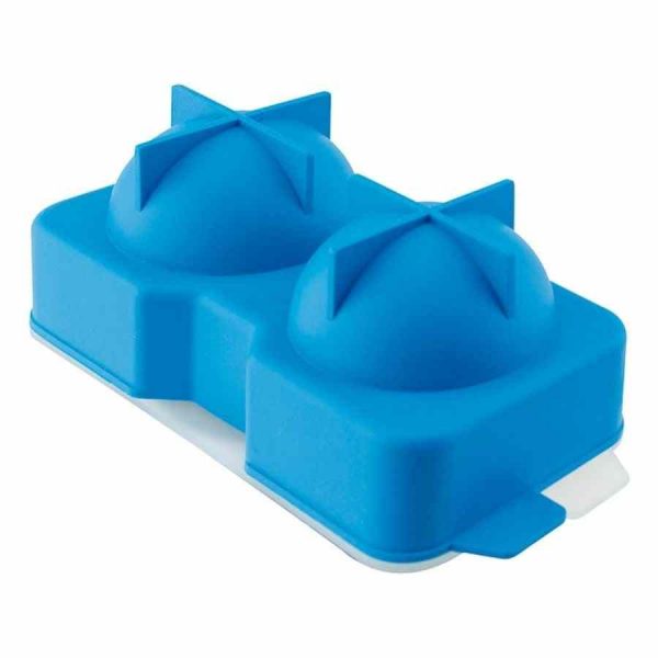 Conjunto de molde de bola de gelo ILSA para dois 5,5 cm - Criador de gelo premium para drinks sofisticados. Compre agora e eleve a sua experiência!
