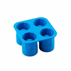 Molde de Gelo ILSA para 4 Copos de Shot - Praticidade e Qualidade na sua Casa!