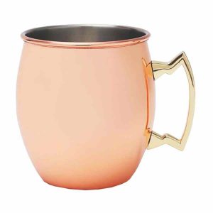 Caneca ILSA Moscow Mule Barrel 500 ml - Caneca de qualidade premium para desfrutar de Moscow Mule. Compre já!