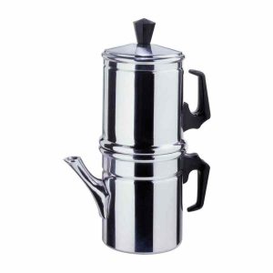 Cafeteira Napolitana Cuccumella ILSA - Preparo tradicional de café italiano. Qualidade superior para apreciar um café autêntico e rico. Compre online!
