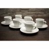 Conjunto de 6 xícaras de café expresso IPA Genova, elegantes e duráveis para saborear o seu café preferido. Ideal para os apreciadores de café.