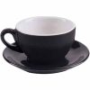 Copo IPA Milano Cappuccino 204 ml de Design Preto e Branco para Café. Ideal para Presentear ou Desfrutar em Casa. Qualidade Premium.