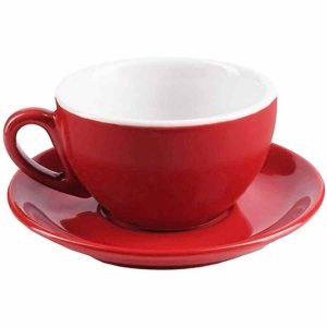 Copos IPA Milano Cappuccino 204 ml em vermelho para desfrutar do seu café com estilo. Compre agora e surpreenda-se!