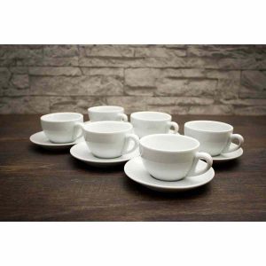 Conjunto de 6 copos IPA Milano Cappuccino de alta qualidade para desfrutar do seu café favorito. Ideal para apreciadores de café.