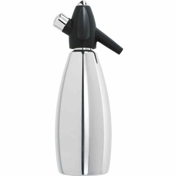 Sifão de Soda em Aço Inoxidável de 1 litro da iSi - Qualidade Premium para Sodas Gaseificadas Caseiras - Compre Online!