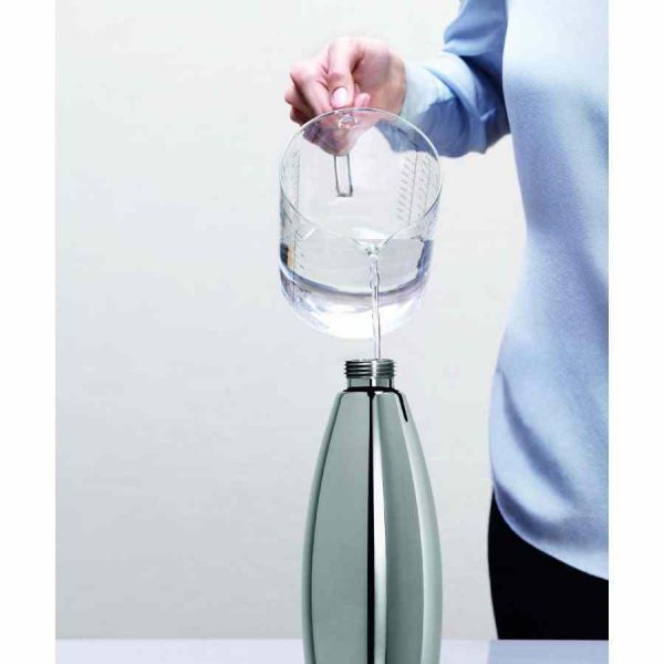 Sifão soda de aço inox iSi 1 l - Garrafa de qualidade para bebidas gaseificadas. Perfeito para casa ou bar. Compre online!