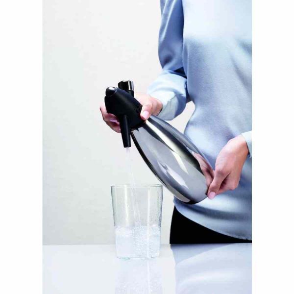 Sifão de Soda em Aço Inoxidável iSi 1 l - Qualidade superior para bebidas gaseificadas caseiras. Compre online agora!
