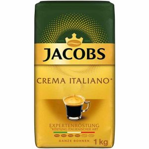 Café italiano Jacobs Experten Creme em grãos 1 kg - Aroma intenso e sabor premium para apreciadores exigentes. Compre online agora!