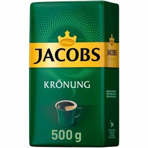 Compre Jacobs Kronung 500g de Café Moído Torrado Online - Aroma Intenso e Sabor Incomparável! Ideal para os amantes de café exigentes.