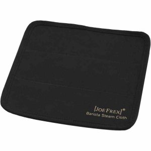Pano de vapor JoeFrex Barista para limpeza de máquinas de café expresso. Acessório premium para manter a higiene e funcionalidade do seu equipamento. Ideal para baristas profissionais e amadores.