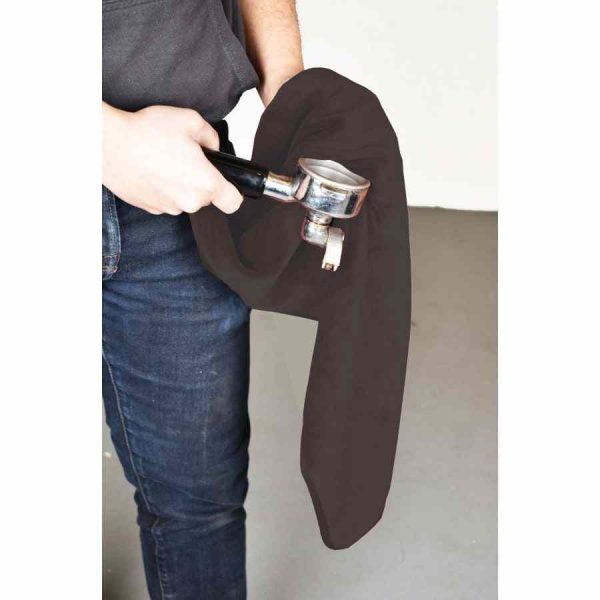 Toalha JoeFrex Barista preta - Toalha de alta qualidade para baristas exigentes, ideal para uso profissional e doméstico. Absorvente e durável.
