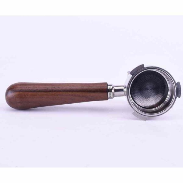 Porta-filtro Nu JoeFrex para DeLonghi Dedica em Nogueira - Café Perfeito. Acessório de qualidade premium para máquinas de café.