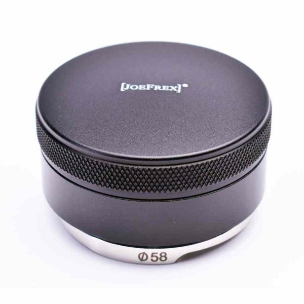 Nivelador de Café JoeFrex Palm-Tamper 58 mm, Preto - Acessório de Café de Qualidade para Baristas Experientes. Compre Já!