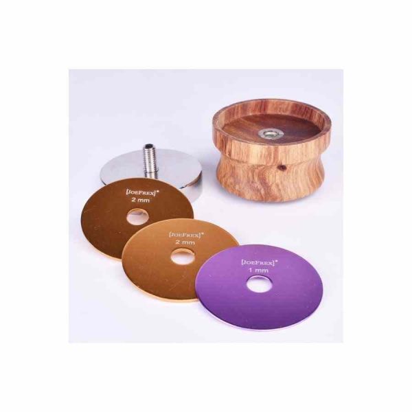 Nivela Café JoeFrex Palm-Tamper 58 mm, Palissandro de alta qualidade para espresso perfeito. Compre online agora!