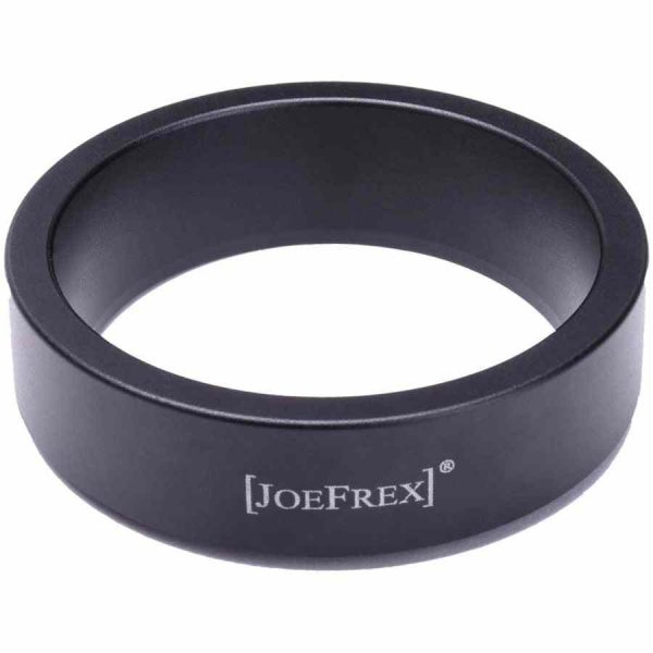 Anel de dosagem JoeFrex para porta-filtro, acessório exclusivo para café artesanal. Prepare café perfeito com este anel preciso e durável.