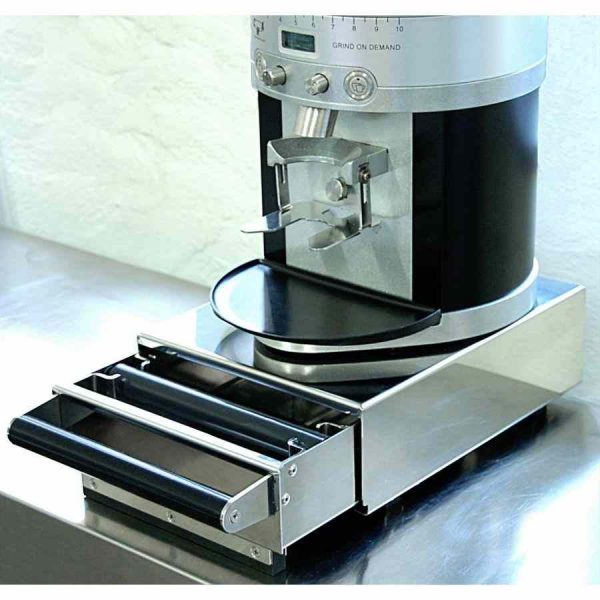 Gaveta JoeFrex Exclusiva M, 32 x 45 cm para armazenamento de utensílios de café. Design sofisticado em aço inoxidável para sua cozinha.