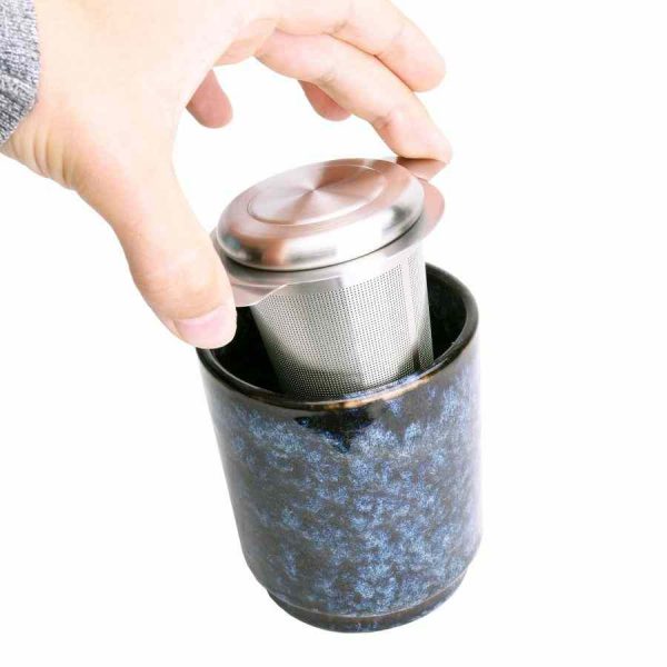 Infusor de chá de aço extrafino JoeFrex para uma experiência luxuosa de infusão de chá. Compre online e desfrute do melhor chá!