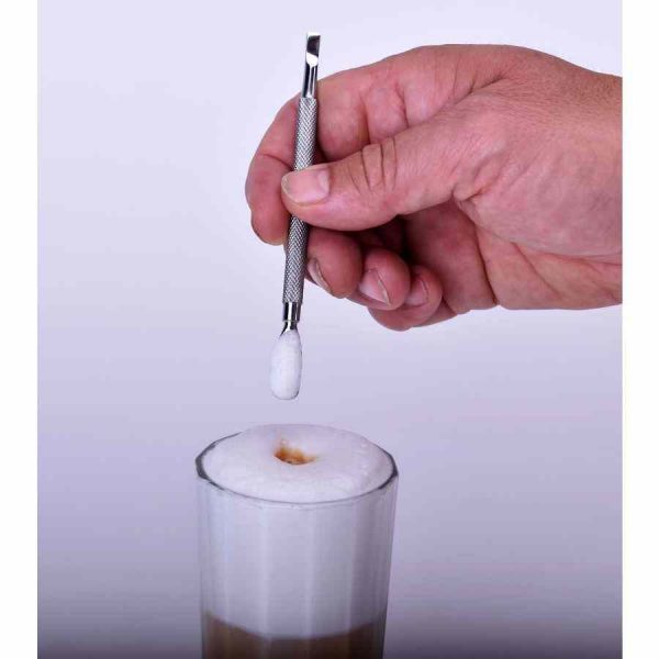 Conjunto de arte com leite JoeFrex: Ferramentas premium para baristas profissionais. Dê um toque especial às suas bebidas!