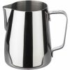 Jarro de leite JoeFrex: Utensílio de barista em aço inoxidável para vaporizar leite. Prepare bebidas irresistíveis em casa. Qualidade premium!