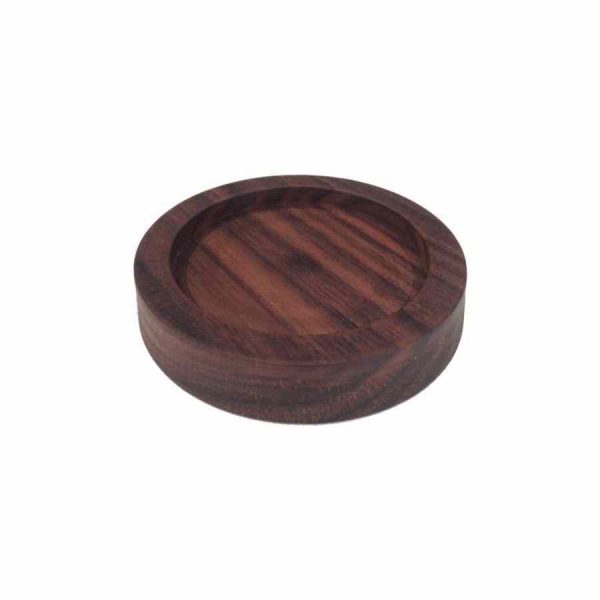 Descanso de adulteração JoeFrex em nogueira - Descanso de qualidade premium para apoiar o seu porta-filtro com estilo e elegância. Compre online agora!