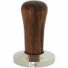 Prensador JoeFrex de alta qualidade com cabo de madeira para café espresso - utensílio premium para baristas