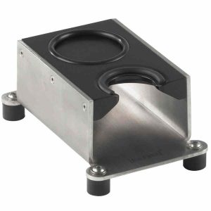 Estação de compactação JoeFrex exclusiva preta para café - acessório premium para baristas exigentes. Compre online agora!