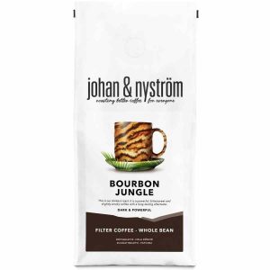 Café em grão de alta qualidade Johan & Nyström Bourbon Jungle, 500 g - Sabor intenso e aroma envolvente para os amantes de café exigentes.