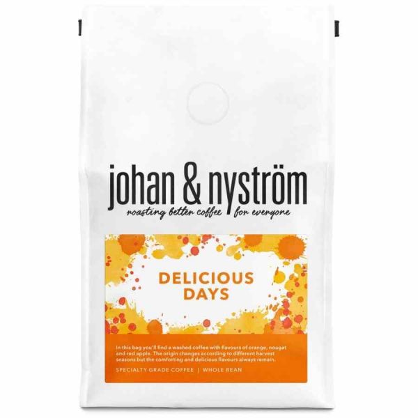 Café em grãos Johan & Nyström Delicious Days 250g - Aroma intenso para os seus melhores momentos. Compre online!