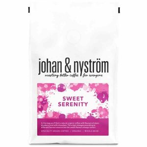 Café em grãos Johan & Nyström Sweet Serenity 250 g: Aromático e suave, para momentos de pura serenidade. Ideal para os amantes de café!