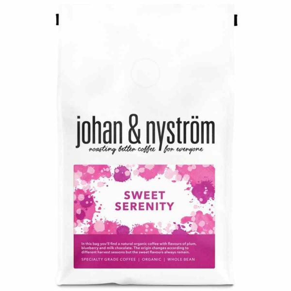 Café em grãos Johan & Nyström Sweet Serenity 250 g: Aromático e suave, para momentos de pura serenidade. Ideal para os amantes de café!