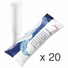 Cartucho de filtro de água branco Jura Claris 20 unidades - Purifique a sua água com qualidade premium. Compatível com a máquina Jura. Ideal para 20 trocas.