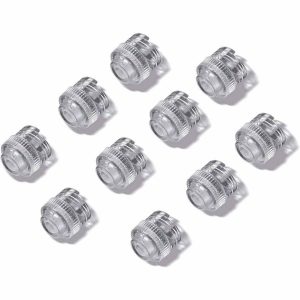 Conjunto de 10 bicos de leite intercambiáveis Jura CX3 de alta qualidade para cafeteira. Ideal para baristas e amantes de café exigentes.