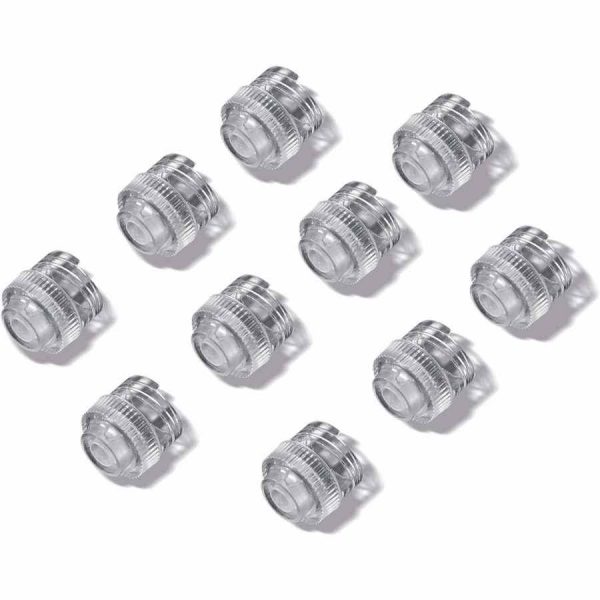 Conjunto de 10 bicos de leite intercambiáveis Jura CX3 de alta qualidade para cafeteira. Ideal para baristas e amantes de café exigentes.