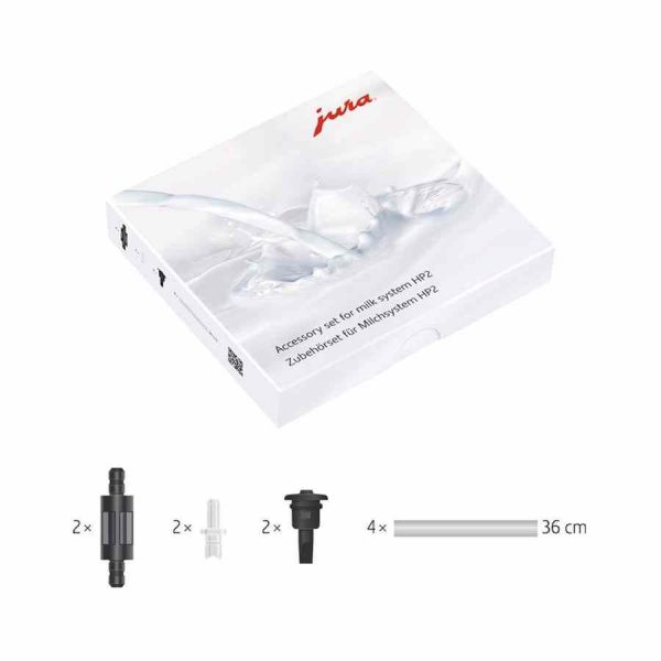 Kit de tubo de leite Jura HP2 de alta qualidade para modelos GIGA - Acessório premium para café. Compre online agora!