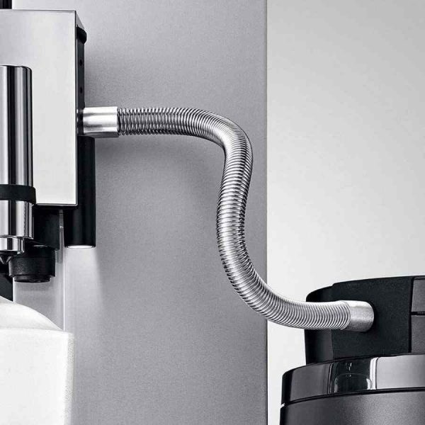 Tubo de leite Jura com caixa de aço inoxidável, HP1 - Leve o café à perfeição com este elegante acessório. Compre já!