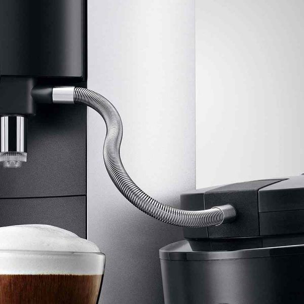 Tubo de leite Jura com caixa de aço inoxidável, HP2 - Luxo e qualidade para o seu café perfeito! Ideal para amantes de café exigentes. Compre agora!