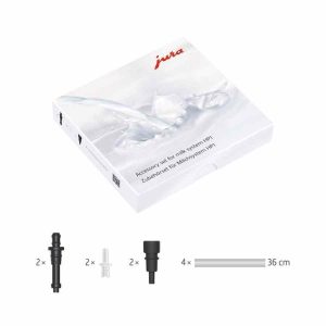 Conjunto de tubo de leite Jura (HP1) para máquinas de café - Acessório premium para uma experiência de café perfeita. Compre online!