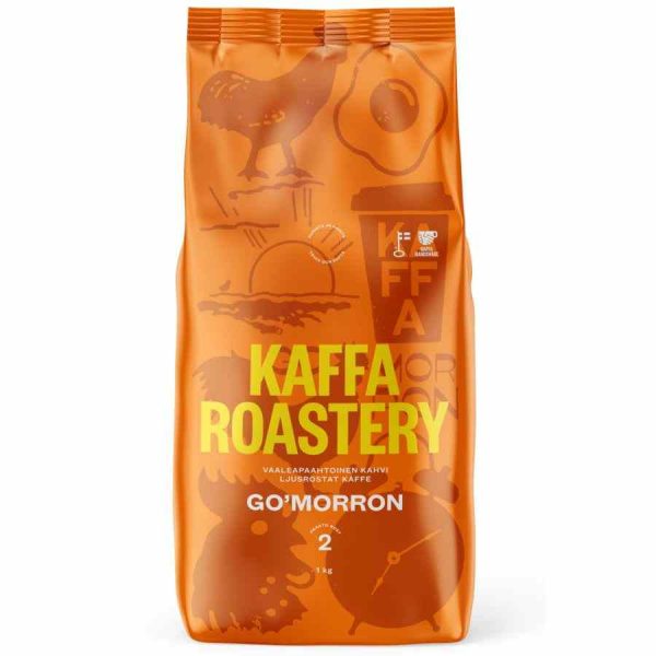 Grãos de café Kaffa Roastery Go'morron - Delicioso café premium para comprar online. Aprecie o sabor autêntico!
