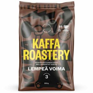 Grãos de café Kaffa Roastery Gentle Power - Sabores ricos e aroma intenso para os amantes de café exigentes. Aproveite a alta qualidade!