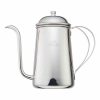 Chaleira de design elegante para café Kalita, em aço inoxidável de alta qualidade - acessório indispensável para sua cafeteira.